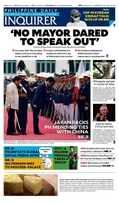 phil daily inquirer news